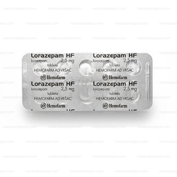 Lorazepam HF 2.5mg bestellen