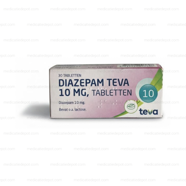 Diazepam 10MG Teva 30 tabletten